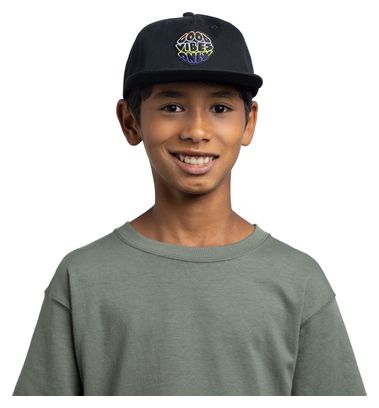 Cappellino Buff Snapback nero per bambini
