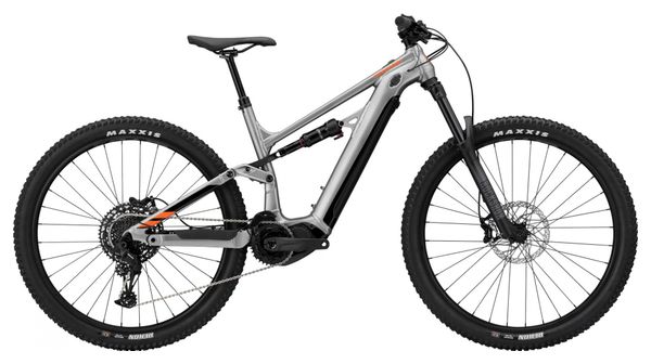 VTT Électrique Tout-Suspendu Cannondale Moterra Neo 4 Sram NX/SX Eagle 12V 630 Wh 29'' Gris Orange Impact