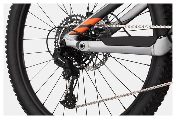 Cannondale Moterra Neo 4 Electric Full Suspension MTB Sram NX/SX Eagle 12S 630 Wh 29'' Grey Impact Orange