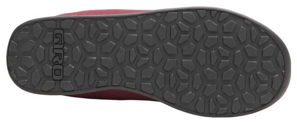 Paar Giro DEED Ox Schoenen Bloedrood
