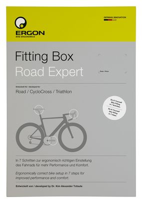 Ergon Fitting Box Road Expert Ergonomico per bici