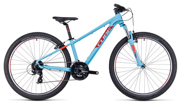 Cube Acid 260 Bambini MTB Shimano Tourney 8S 26'' Blu Rosso 2023 8 - 11 Anni