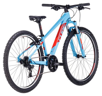 Cube Acid 260 Kinder MTB Shimano Tourney 8S 26'' Blauw Rood 2023 8 - 11 Jaar oud