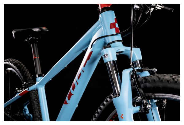 Cube Acid 260 Kinder MTB Shimano Tourney 8S 26'' Blauw Rood 2023 8 - 11 Jaar oud