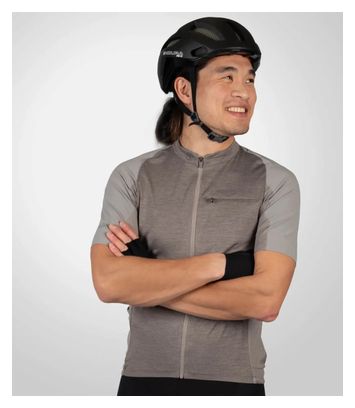 Endura GV500 Reiver Short Sleeve Jersey Fossil Grey