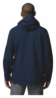 Giacca impermeabile Columbia Trailborne 2.5L blu da uomo