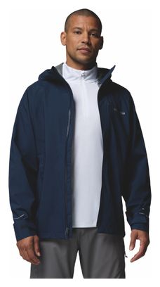 Giacca impermeabile Columbia Trailborne 2.5L blu da uomo