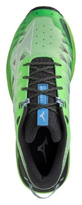 Chaussures de Trail Running Mizuno Wave Daichi 7 Vert Noir