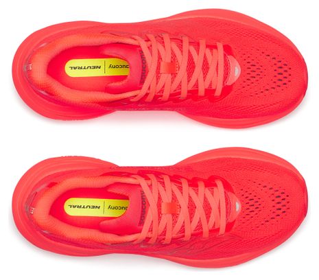 Scarpe da corsa Saucony Ride 19 rosse da donna