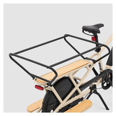 Refurbished Product - Longtail Electric Cargo Bike Btwin R500E Microshift 8V 26/20'' 672 Wh Beige