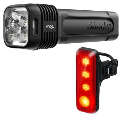 Pair of Knog Blinder 1300/R150 Lights