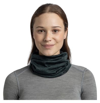 Buff Merino Lichtgewicht Donkergroene Unisex Choker