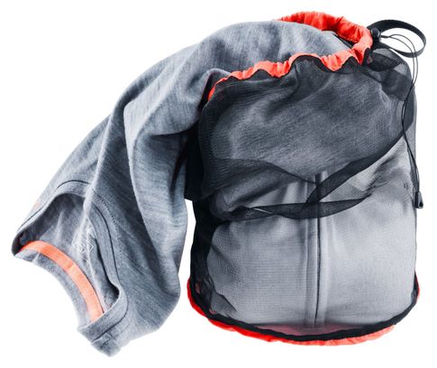 Deuter Mesh Sack 5 Borsa portaoggetti arancione nera