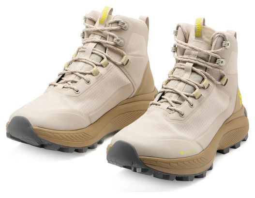 Zapatillas de senderismo Haglöfs L.I.M Horizon Gore-Tex Mid Beige para mujer