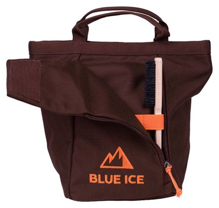 Magnesiumbeutel Blue Ice Sitter Braun