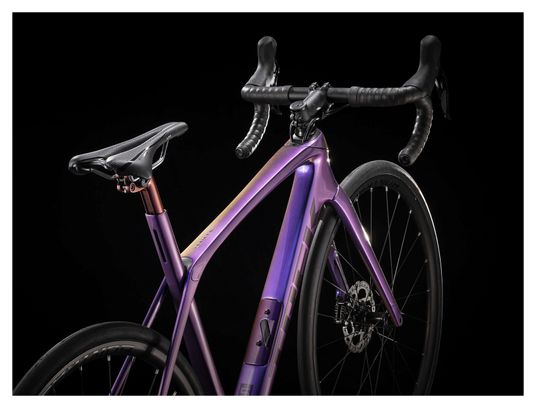 Vélo de Route 2020 Trek Domane SL 5 Disc Shimano 105 11V Purple Flip