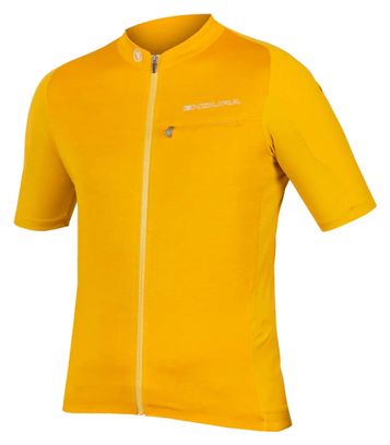 Endura GV500 Reiver Mustard Short Sleeve Jersey