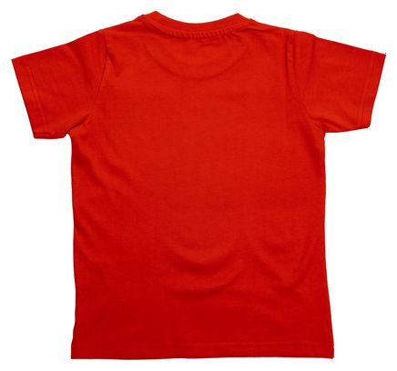 Camiseta de manga corta Rubb'r Beau Roja Niño