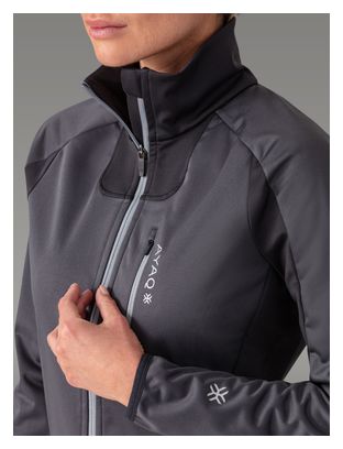 Windjacke Women AYAQ Black Storm Schwarz