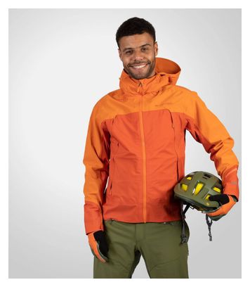 Wasserdichte Jacke Endura MT500 II Orange XXL