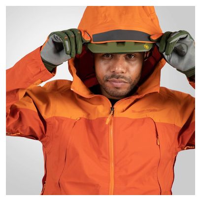 Wasserdichte Jacke Endura MT500 II Orange XXL