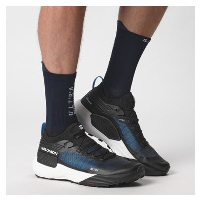 Chaussures Trail Salomon S/Lab Genesis Noir/Bleu Unisexe