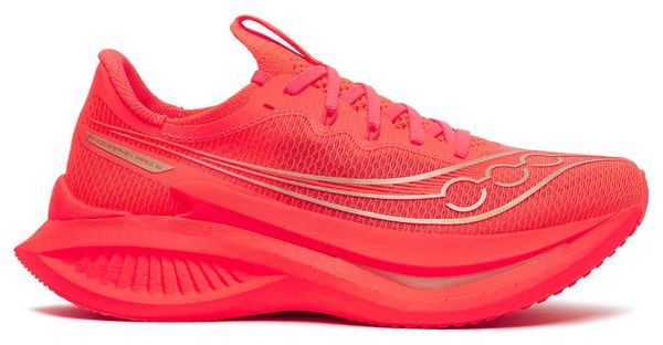 Saucony Endorphin Pro 5 hardloopschoenen, rood/goud, dames