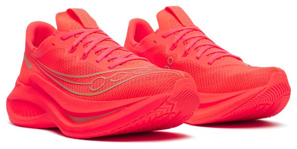 Saucony Endorphin Pro 5 hardloopschoenen, rood/goud, dames