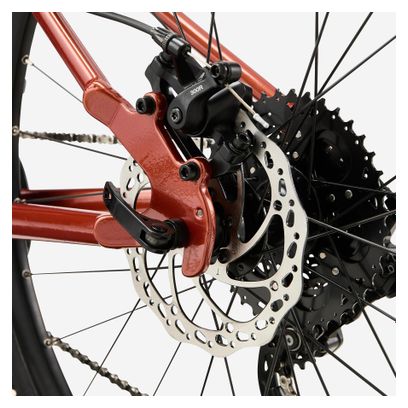 Vélo de Gravel Enfant Van Rysel Gravel 500 MicroSuift 10V 26'' Rouge