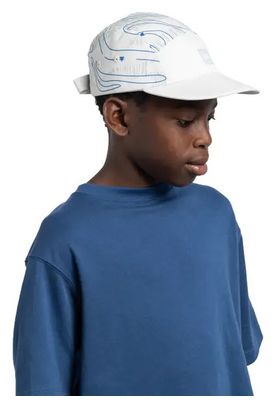 Gorra Buff 5 Paneles Go Kids Gris