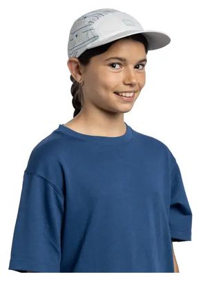 Gorra Buff 5 Paneles Go Kids Gris