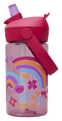 Botella infantil Camelbak Thrive Flip Straw 400 ml Rainbow Floral