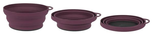 Lifeventure Flexibowl de Silicona Morado