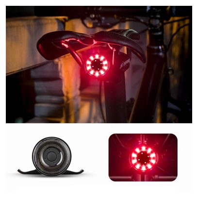 ROCKBROS Q1 Feu arrière de vélo à LED rechargeable USB