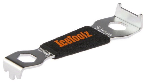 Llave para tornillos de plato IceToolZ de 9/10 mm
