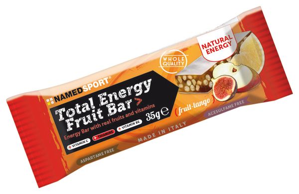 Barre Énergétique NamedSport Total Energy Fruit Bar 35g Fruits Tango