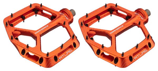 Race Face Atlas Flat Pedals Orange