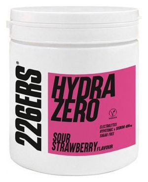 226ers HydraZero Bebida energética de fresa 225g