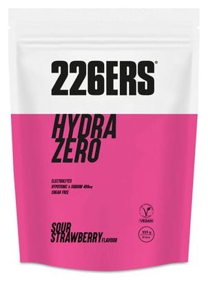 Boisson énergétique 226ERS Hydra Zero Fraise 225g