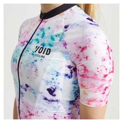Void Abstract Multicolor Fantasy Women's Short Sleeve Jersey
