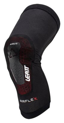Leatt AirFlex UltraLite kniebeschermers zwart