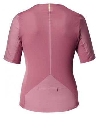 Mavic Echappee Women's Short Sleeve Jersey Pink