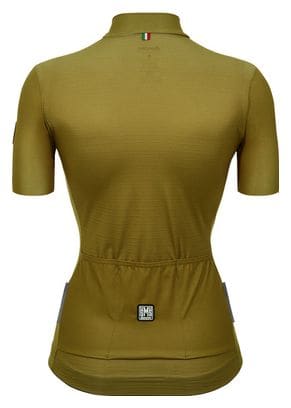 Maillot Manches Courtes Femme Santini Glory Day Vert