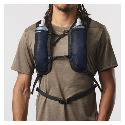 Salomon Cross 8 Unisex Rucksack Schwarz