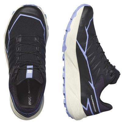 Women's Trail Running Shoes Salomon Thundercross GTX Black Blue