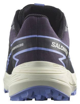Women's Trail Running Shoes Salomon Thundercross GTX Black Blue