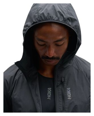 Veste Coupe-Vent Hoka SkyFlow Noir Homme