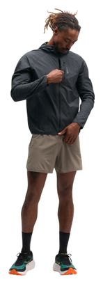 Veste Coupe-Vent Hoka SkyFlow Noir Homme