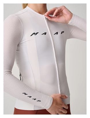 Maap Evade Pro Base 2.0 Women's Long Sleeve Jersey White