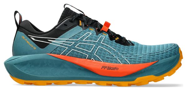 Chaussures Trail Asics Gel-Trabuco 13 Bleu/Rouge Homme